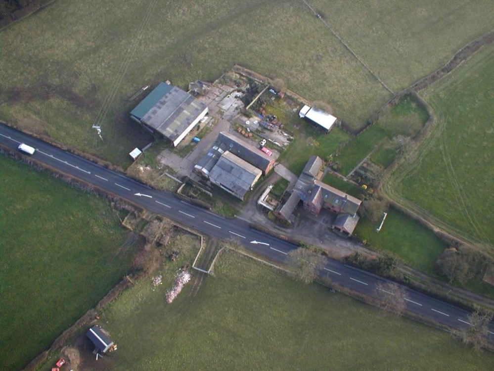 "A farm near Uttoxeter" by Alf Beard at
