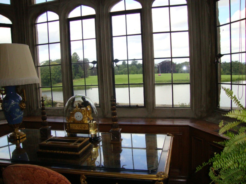 Leeds Castle View from interior