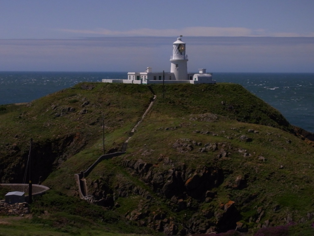 Strumble Head Lighthouse near Fishguard