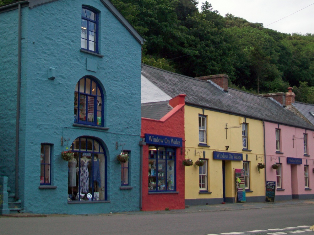 Colourful Shops in Solva