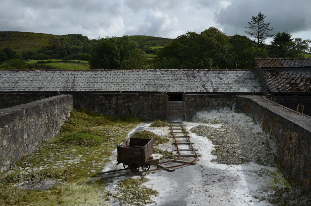 Old China Clay works at Wheal Martyn