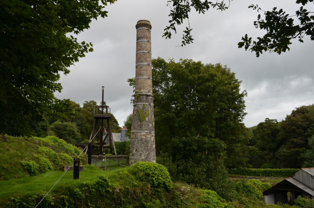 Old China Clay works at Wheal Martyn photo by Jez Taylor