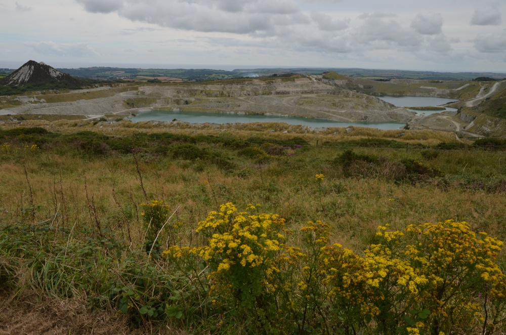 China Clay workings, Greensplat