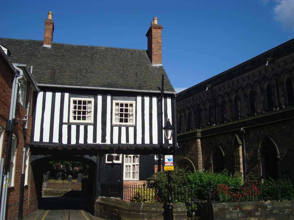 The Gatehouse on the site of Leicester Castle