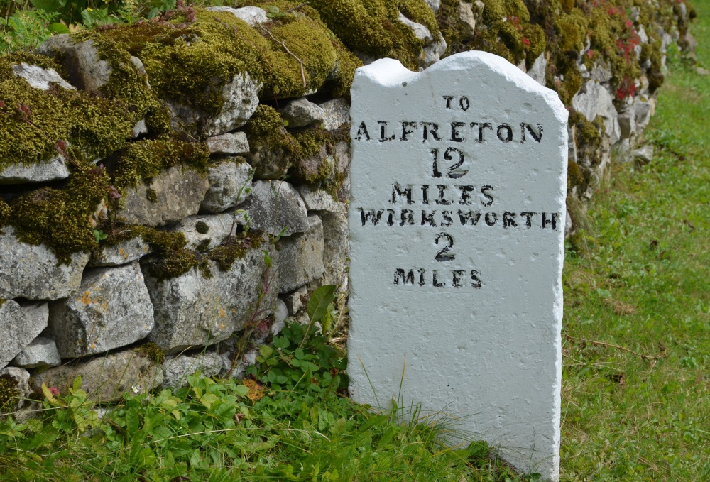 Milestone at Hopton