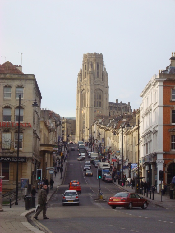 Park Street and the Wills Tower