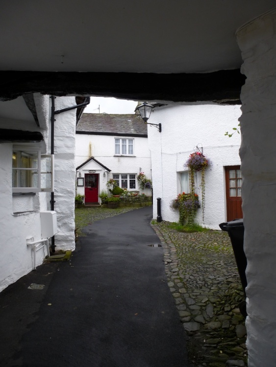 A peep down another Hawkshead By-Way