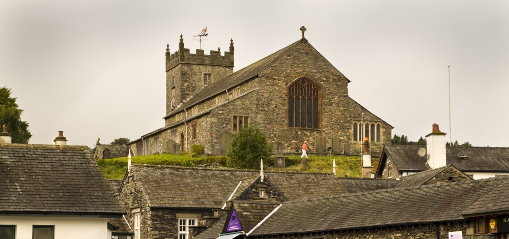 Hawkshead church