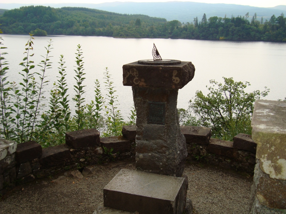 Sundial and Loch Awe
