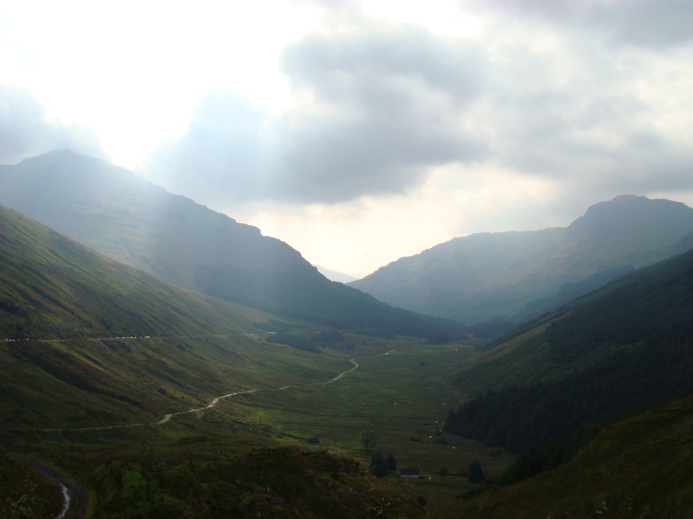 Argyll mountains scene