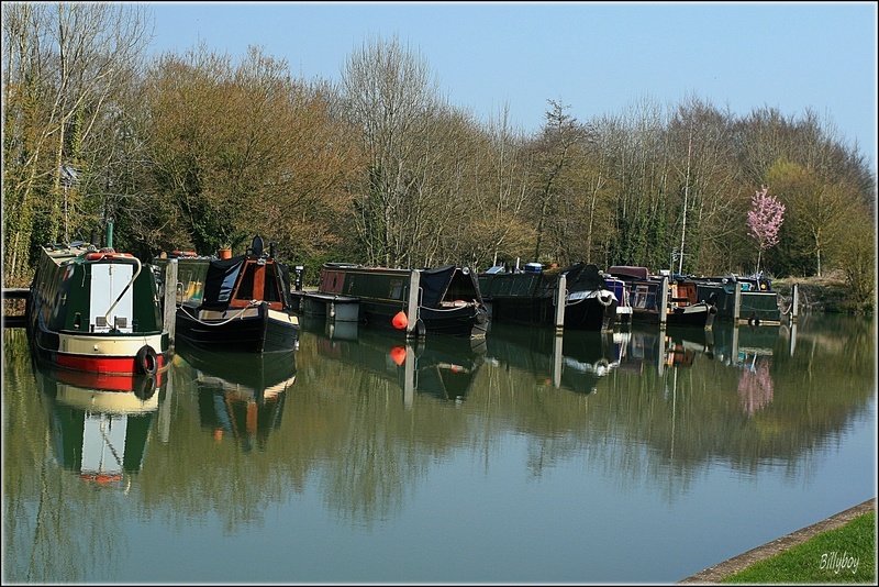 Kennett and Avon Canal - Parked