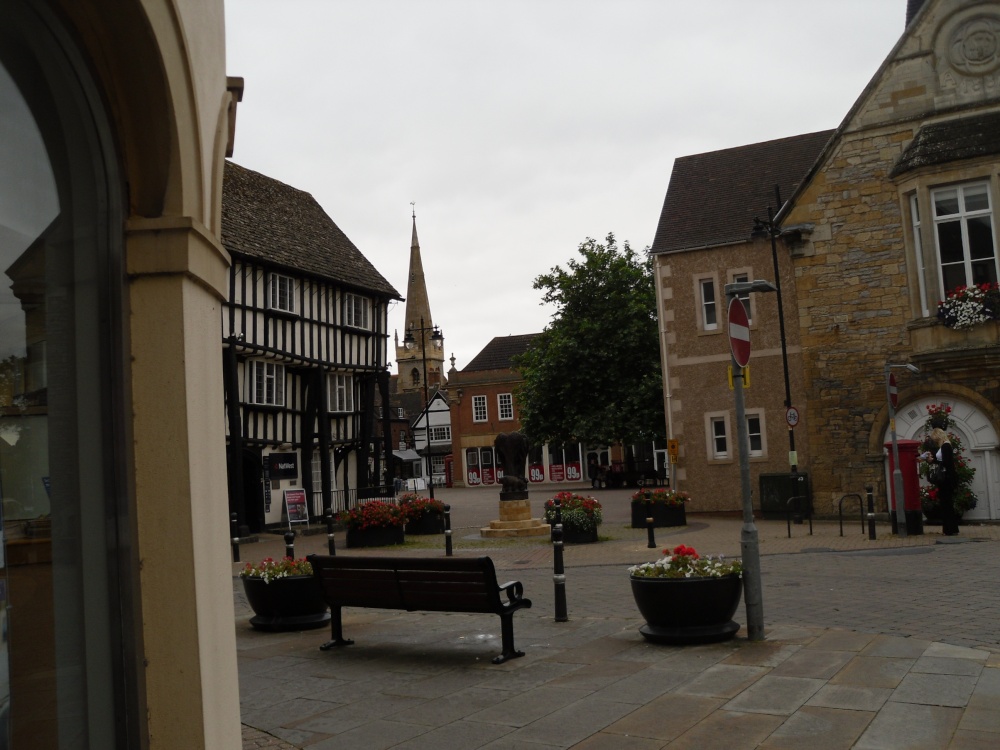 Evesham, the town centre