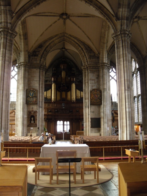 Warwick, inside St Mary's Church