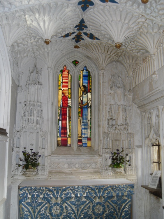 Warwick, inside St Mary's Church