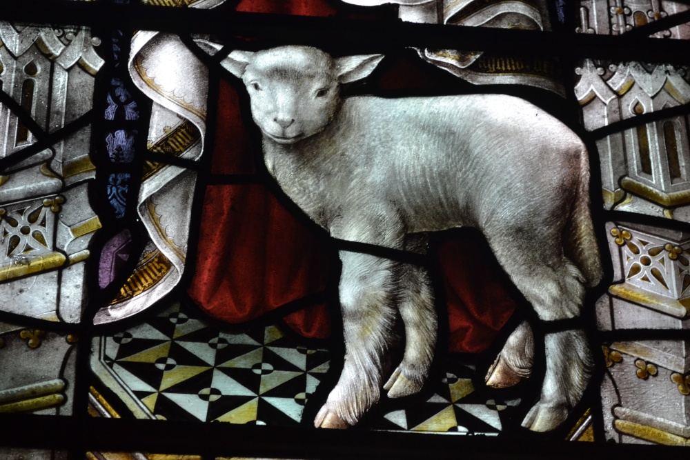 Medieval stained glass