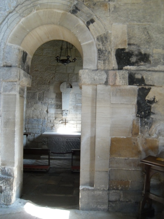 Bradford-On-Avon, inside the Saxon Church