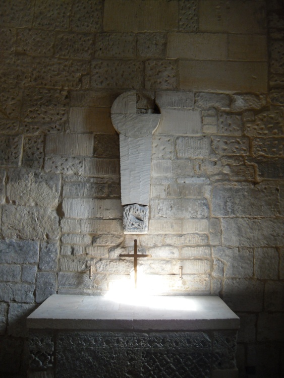 Bradford-On-Avon, inside St Laurence's Church