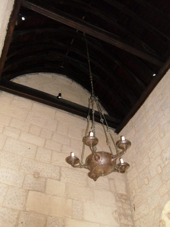 Bradford-On-Avon, ceiling in the Saxon Church