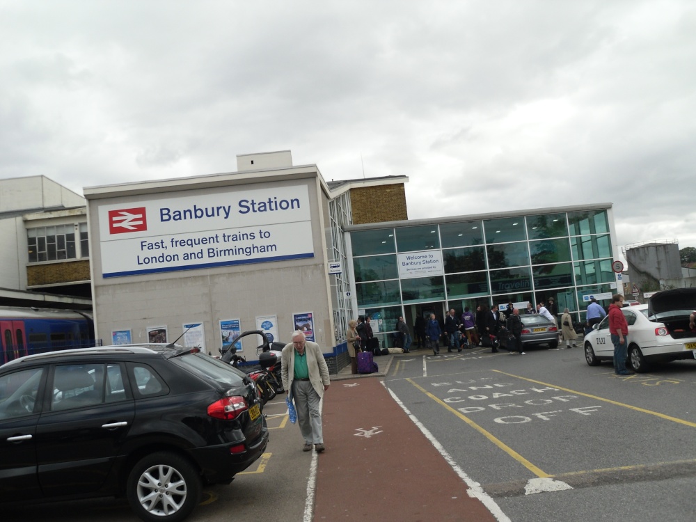 Banbury, the railway station