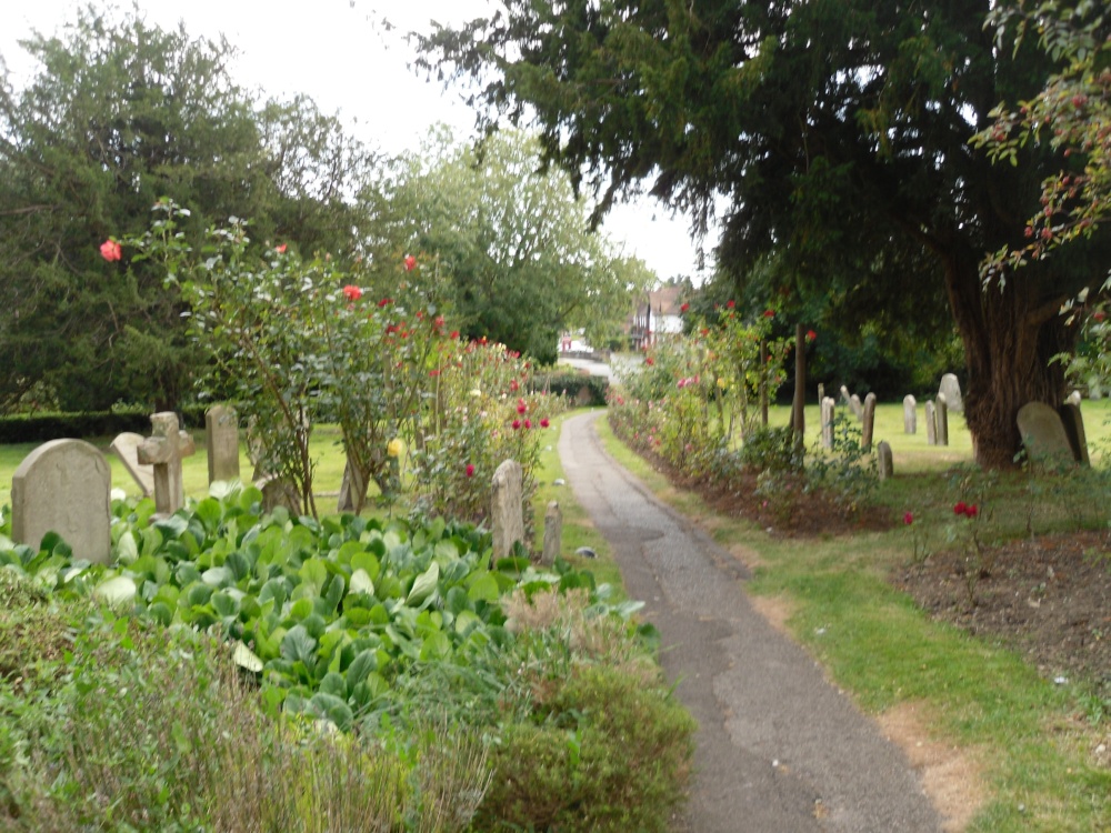 Dorchester-On-Thames, the area adjacent to the Abbey Church