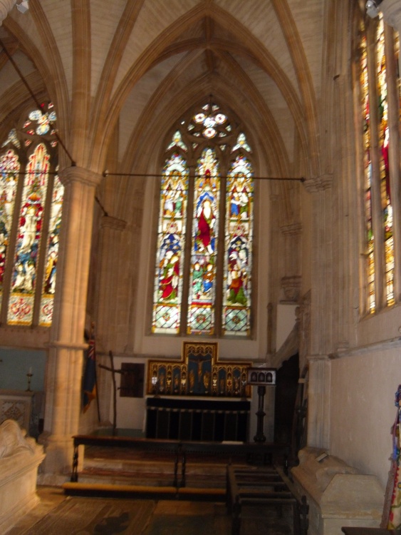 Dorchester-On-Thames, inside the Abbey