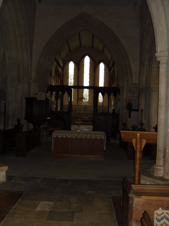 Stanton Harcourt, inside St Michael's Church