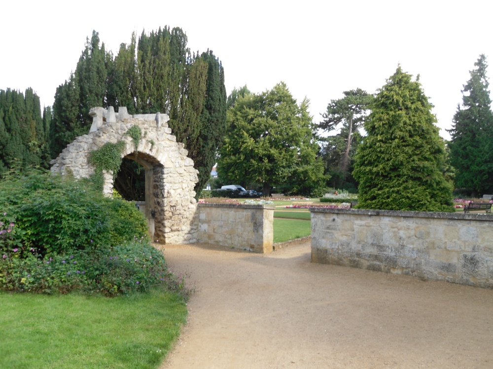 Abingdon, the Abbey ruins and garden