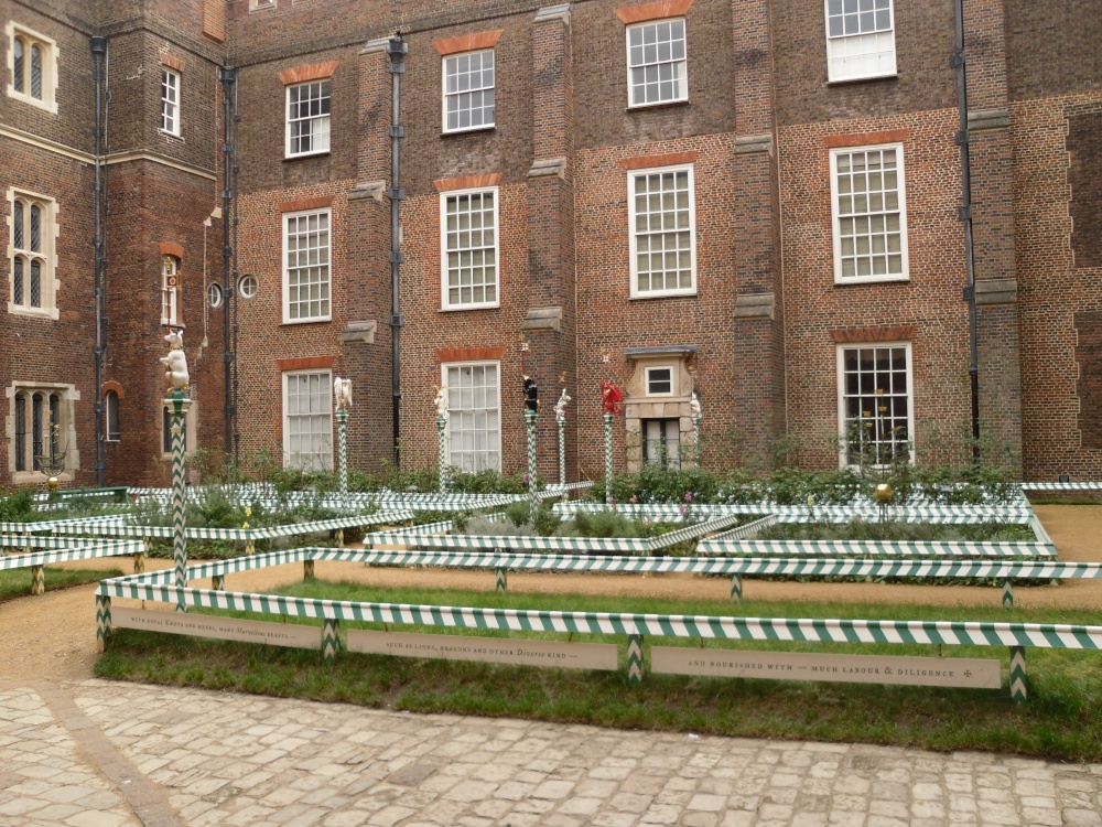 Hampton Court, a garden at the Palace