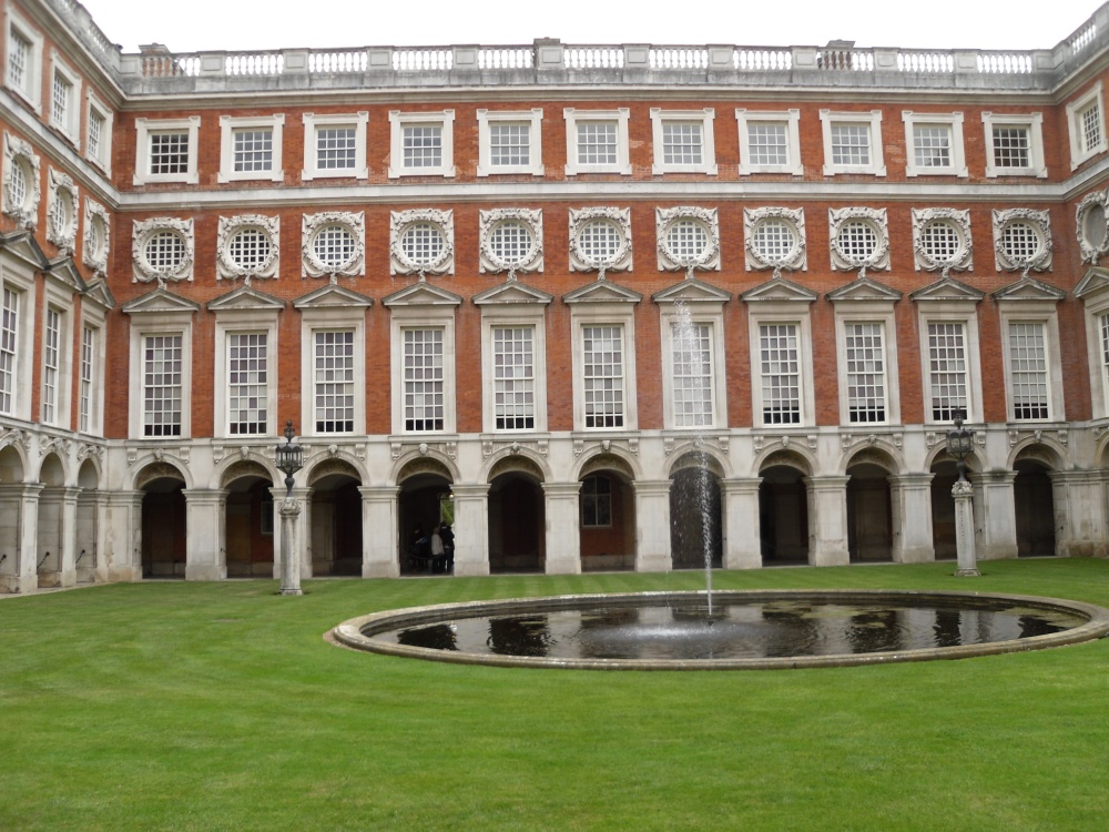 Hampton Court, a garden at the Palace