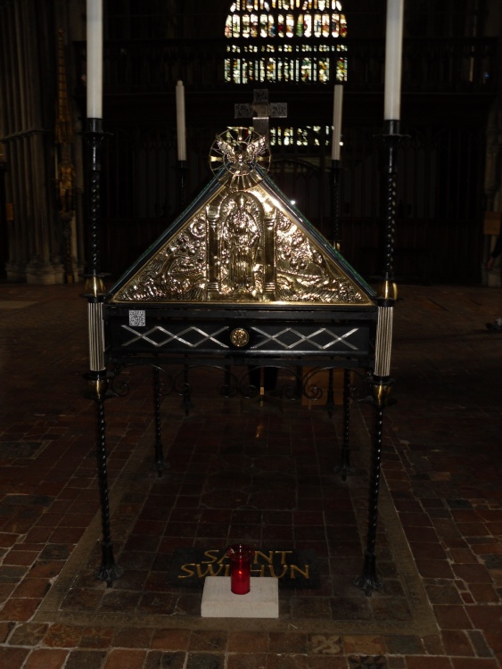 In the Winchester Cathedral