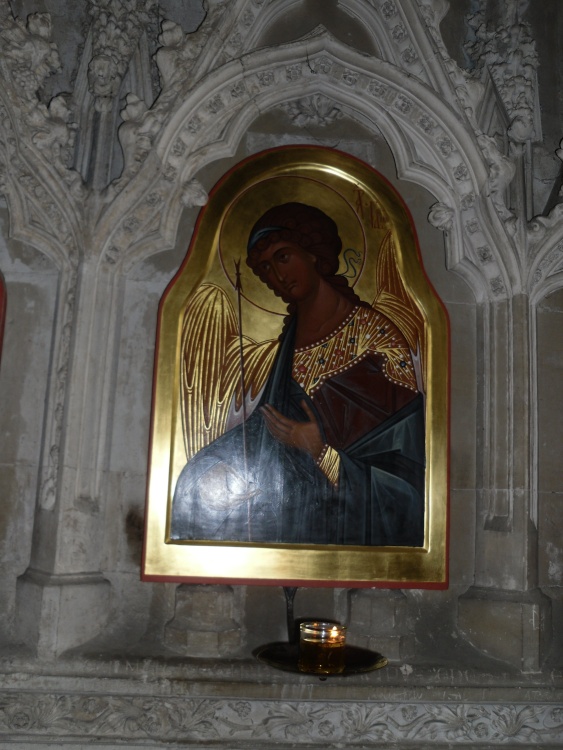 In the Winchester Cathedral: Icon of St Gabriel