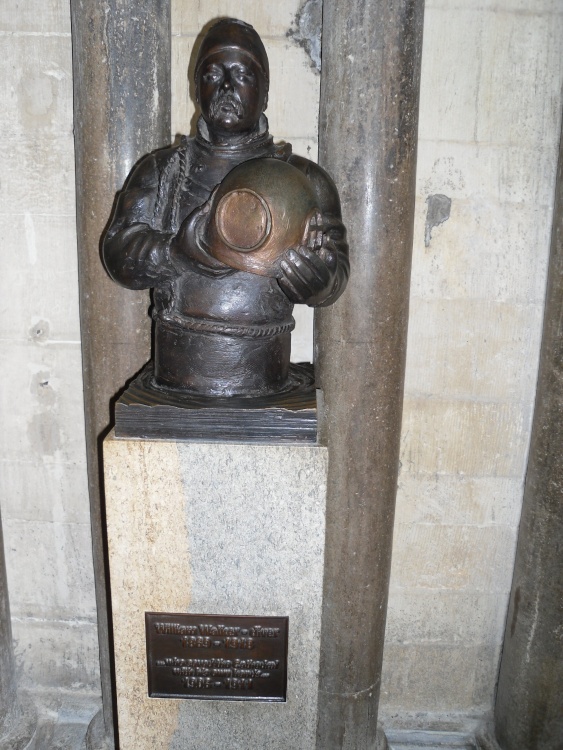 In the Winchester Cathedral