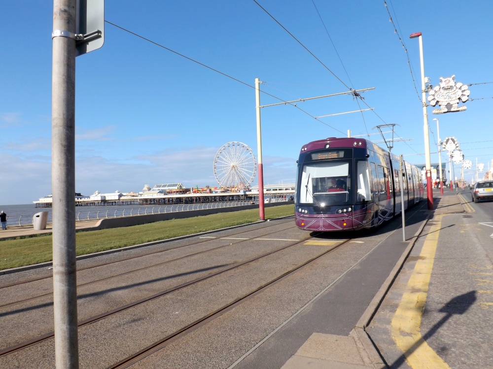 One of the new trams (very nice).