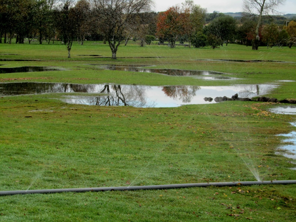 Waterlogged Course photo by Terry Gilley