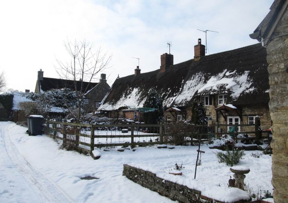 Podington Winter scene