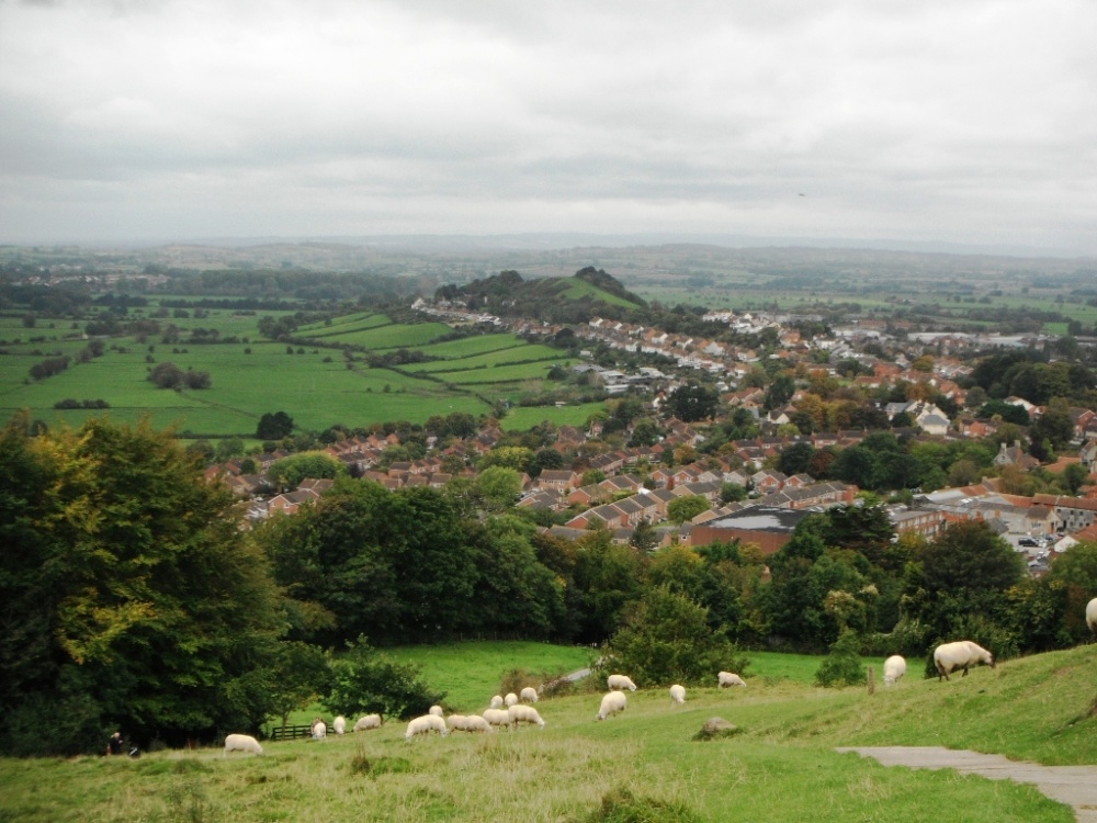 Glastonbury from the Tor