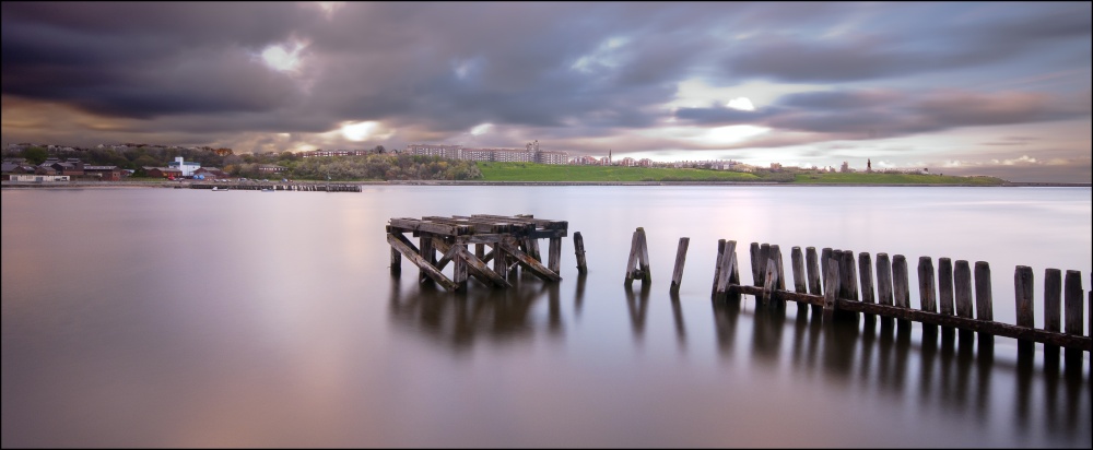 Old Jetty at Mouth of the Tyne/South Shields