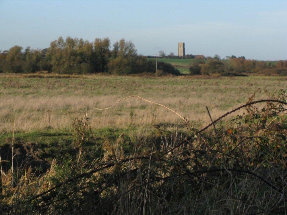 Kessingland Church at a distance