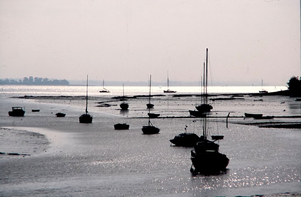 Photograph of Holbrook Bay part of the river Stour at Manningtree