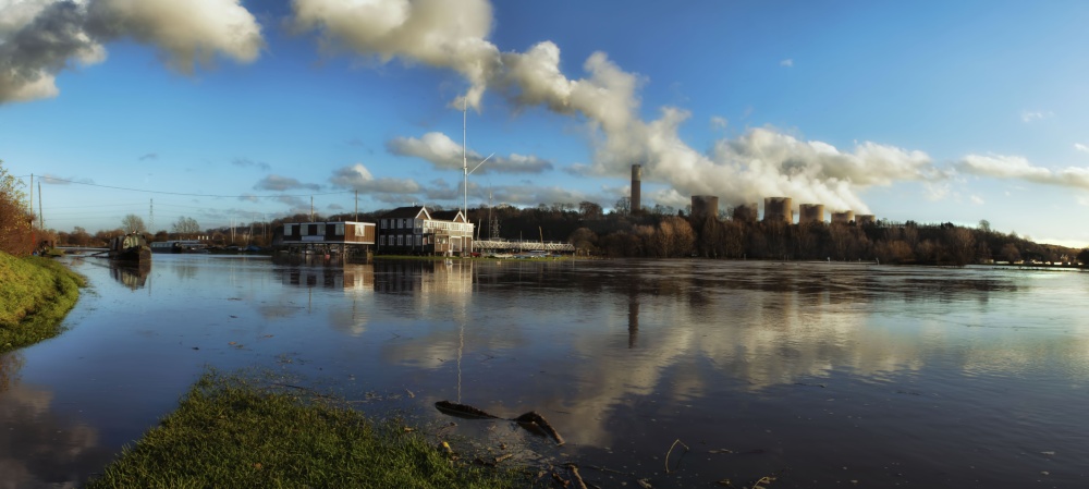 Photograph of River Trent in Flood