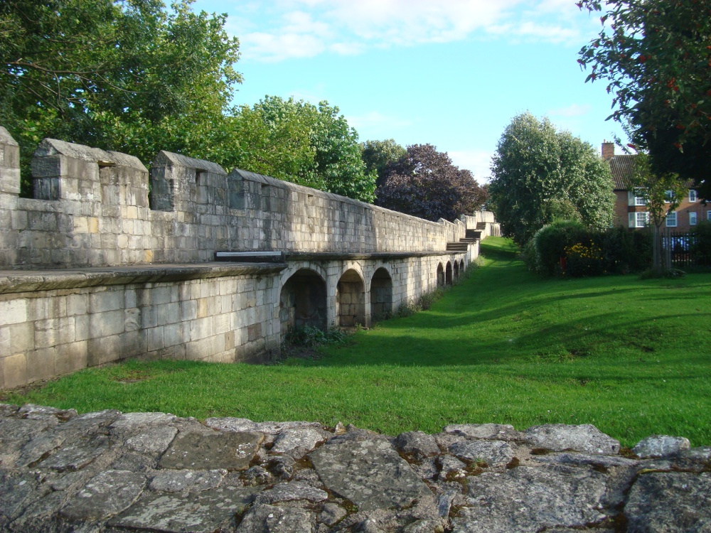 The City Wall in the Foss Islands Road area