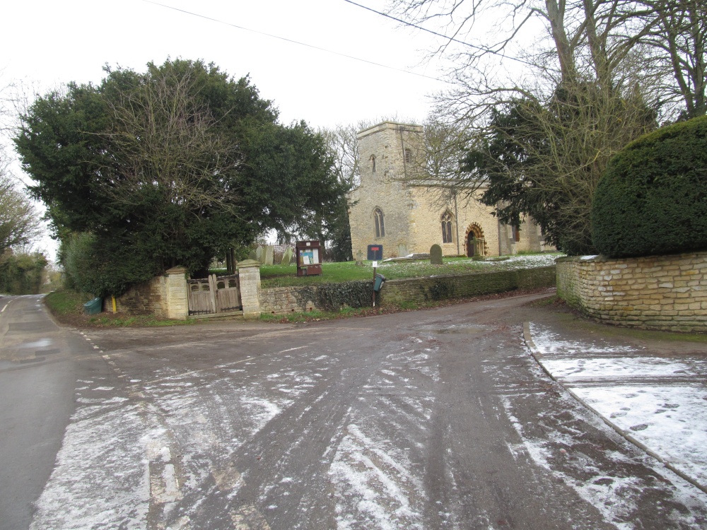 Farndish village scene