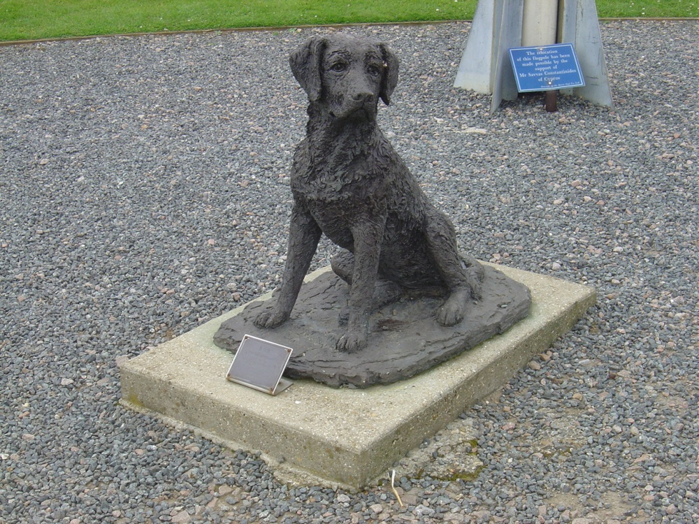 The Battle of Britain Memorial in Capel le Ferne
