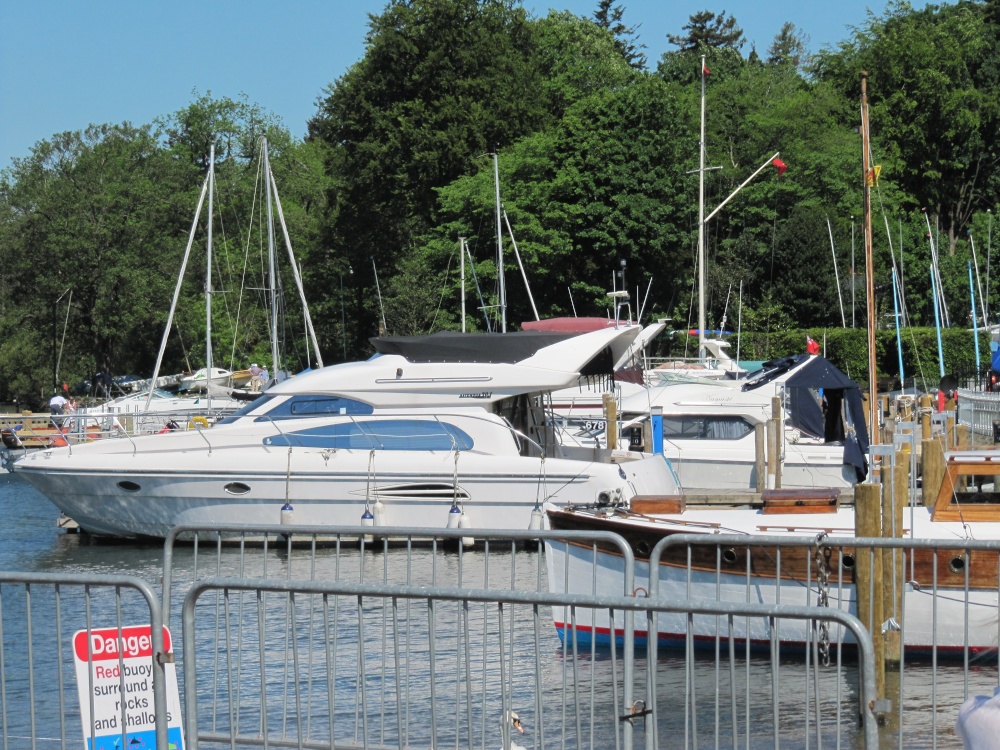 Boats on Lake Windermere, Bowness on Windermere