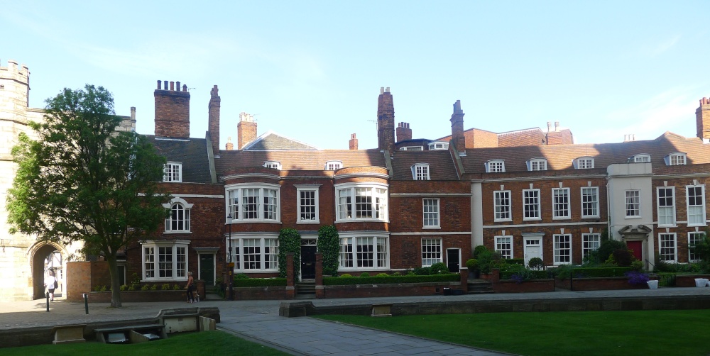 Houses near Lincoln Castle, Lincoln