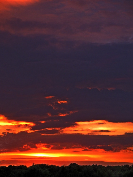 Sunset over Thurmaston