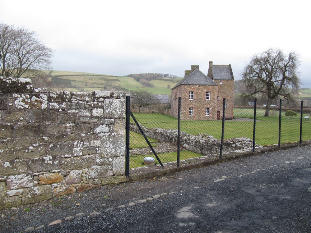 Commendator's House and Cloisters Ruins, Melrose Abbey