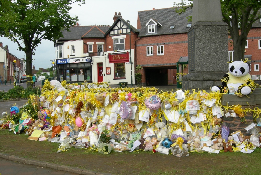 Photograph of Madeleine McCann's Memorial in Rothley