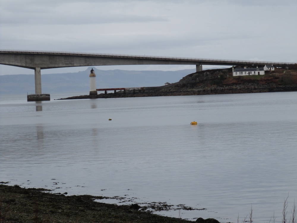 Kyleakin Lighthouse and the Skye Bridge