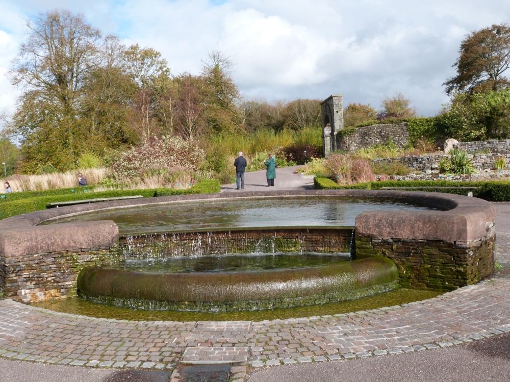 Photograph of The Mirror Pool, National Botanic Garden of Wales